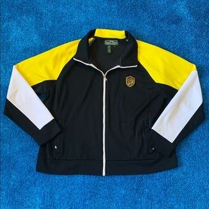 Vintage Lauren Active Ralph Lauren Jacket 
black/yellow/white